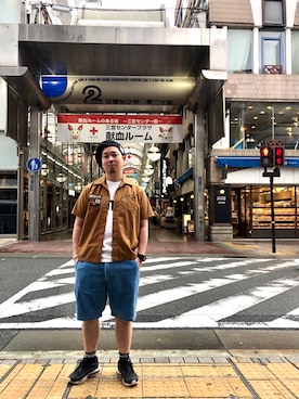 「schott kobe」｜kawakamiさん（メンズ・171cm）の夏コーディネート