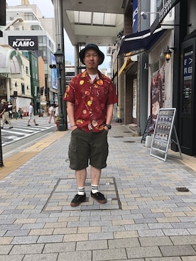 「schott kobe」｜kawakamiさん（メンズ・171cm）の夏コーディネート