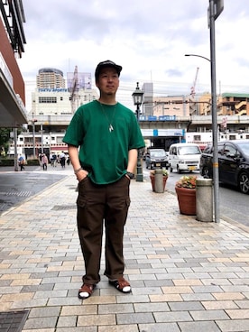 「schott kobe」｜kawakamiさん（メンズ・171cm）の夏コーディネート