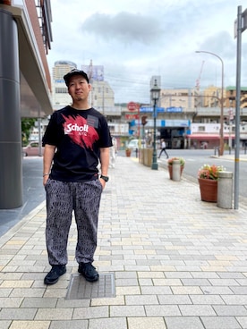 「schott kobe」｜kawakamiさん（メンズ・171cm）の夏コーディネート