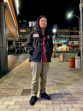「SCHOTT」｜「アイテム（ブルゾン）」を使った、kawakamiさん（メンズ・171cm）の秋コーディネート