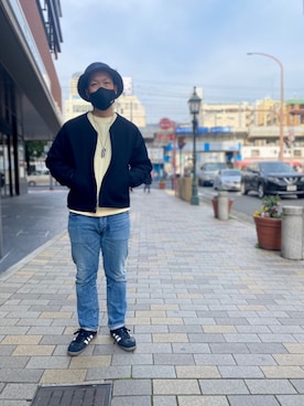 「THE FACTORY MADE（ザ ファクトリー メイド）のアイテム」を使った、kawakamiさん（メンズ・171cm）の冬コーディネート