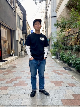 「schott kobe」｜kawakamiさん（メンズ・171cm）の冬コーディネート