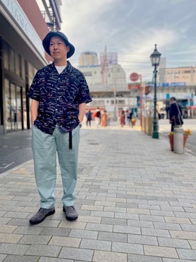 「THE FACTORY MADE（ザ ファクトリー メイド）のアイテム」を使った、kawakamiさん（メンズ・171cm）の春コーディネート