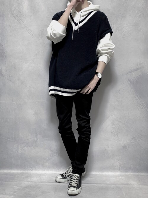 coba|THE CASUALのベストを使ったコーディネート - WEAR