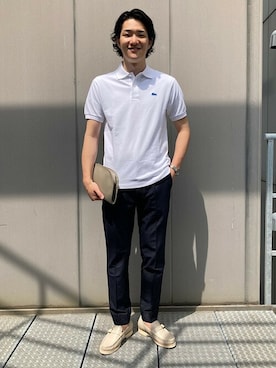 「デニムライク」｜西口さん（メンズ・174cm）の夏コーディネート