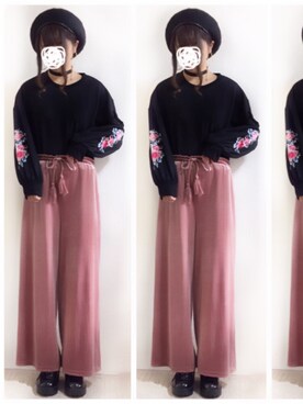 enna_028さん（レディース・158cm）の冬コーディネート