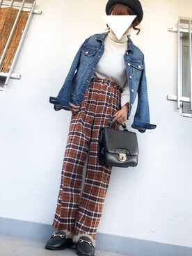 enna_028さん（レディース・158cm）の秋コーディネート