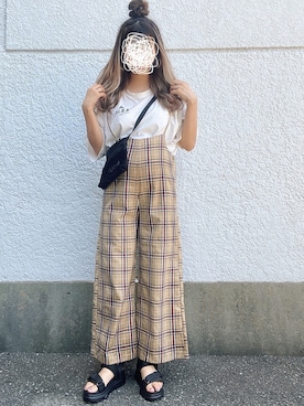 enna_028さん（レディース・158cm）の夏コーディネート