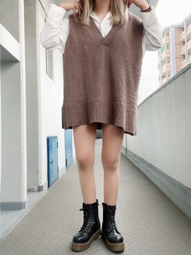 enna_028さん（レディース・158cm）の秋コーディネート