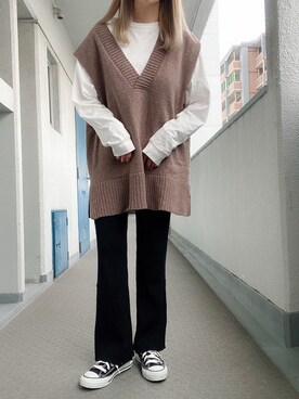 enna_028さん（レディース・158cm）の秋コーディネート