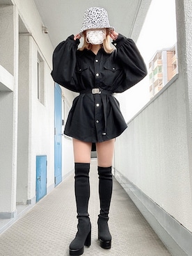 enna_028さん(レディース・157cm)の冬コーディネート