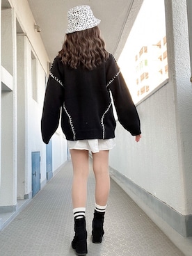 enna_028さん（レディース・157cm）の冬コーディネート