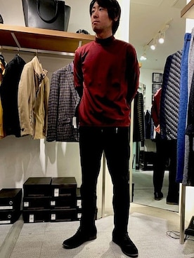 ochiさん（メンズ・178cm）の秋コーディネート