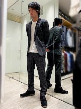 ochiさん（メンズ・178cm）の秋コーディネート