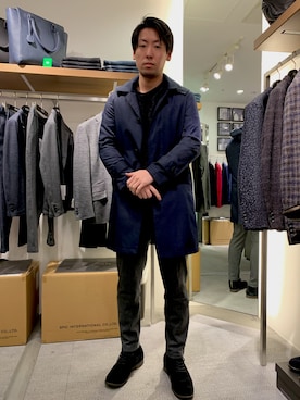 ochiさん（メンズ・178cm）の冬コーディネート