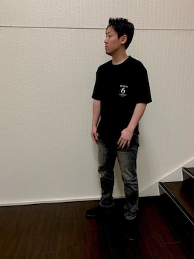 「HIGH STREET（ハイストリート）のアイテム」を使った、ochiさん（メンズ・178cm）の春コーディネート