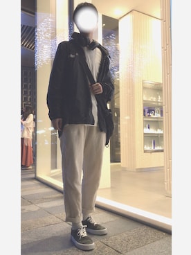 「PUMA（プーマ）のアイテム（その他アウター）」を使った、Tihiro さん（メンズ・170cm）の春コーディネート