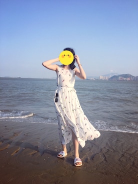 「ONLY（オンリー）のアイテム（ワンピース/ドレス）」を使った、miyosueさん（レディース・164cm）の夏コーディネート