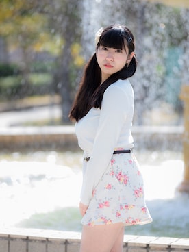 ʚ天野美羽ɞ@撮影会ありがとう💕さん（レディース・155cm）の春コーディネート