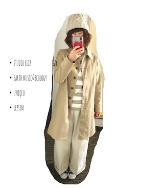 ha○さん（レディース・158cm）の春コーディネート