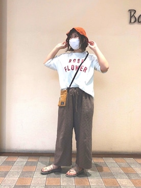 たむら  はるかさん（レディース・164cm）の夏コーディネート