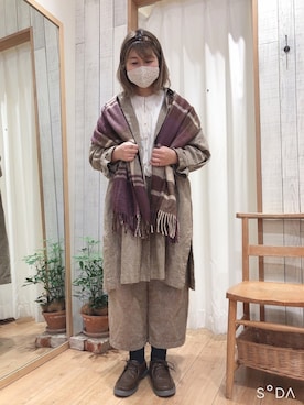 たむら  はるかさん（レディース・164cm）の秋コーディネート