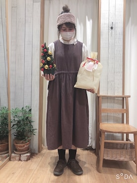 たむら  はるかさん（レディース・164cm）の秋コーディネート