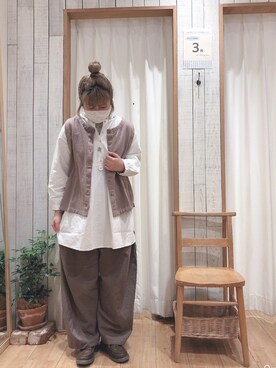 たむら  はるかさん（レディース・164cm）の冬コーディネート