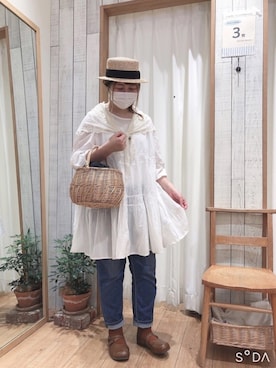 たむら はるかさん(レディース・164cm)の春コーディネート