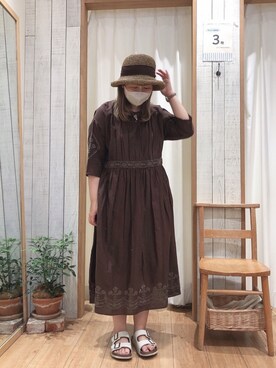 たむら  はるかさん（レディース・164cm）の夏コーディネート