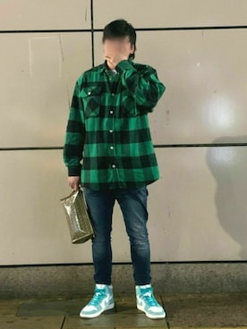 「ROTHCO（ロスコ）のアイテム（トップス）」を使った、じょんさん（メンズ・178cm）の冬コーディネート