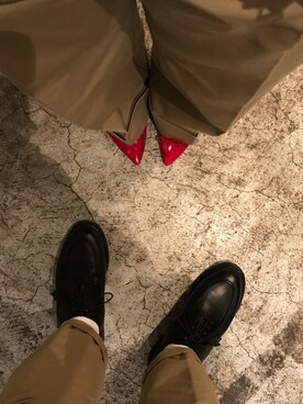 「GU（ジーユー）のアイテム（バレエシューズ）」を使った、DDさん（メンズ・173cm）の春コーディネート
