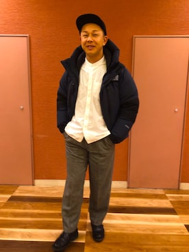 「GOLDWIN（ゴールドウィン）のアイテム（帽子）」を使った、DDさん（メンズ・173cm）の秋コーディネート