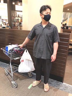 「ビリケンシュトック」｜DDさん（メンズ・173cm）の春コーディネート