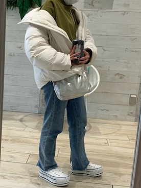 yamamoさん（レディース・149cm）の冬コーディネート