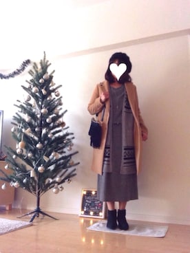 kozumiさん(レディース・161cm)の冬コーディネート