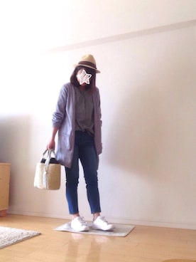 「アイテム（ピアス（両耳用））」を使った、kozumiさん（レディース・161cm・40代）の春コーディネート