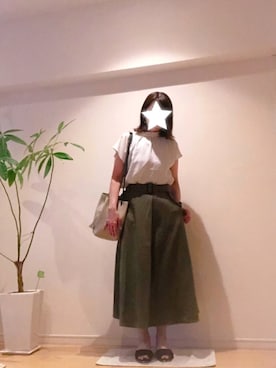 kozumiさん（レディース・162cm）の夏コーディネート