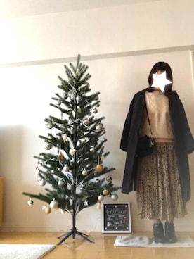 「アイテム（ピアス（両耳用））」を使った、kozumiさん（レディース・162cm・40代）の冬コーディネート