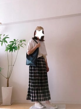 「アイテム（ピアス（両耳用））」を使った、kozumiさん（レディース・162cm・40代）の夏コーディネート