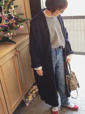 「DRWCYS（ドロシーズ）のアイテム（その他アウター）」を使った、ニモさん（レディース・159cm）の冬コーディネート