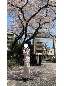 「いいね返し」｜「アイテム（ブルゾン）」を使った、きぬさん（メンズ・178cm）の春コーディネート