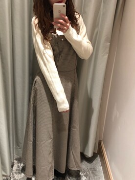 おまいさん（レディース・156cm）の冬コーディネート