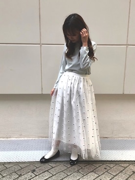 「マーガレット」｜おまいさん（レディース・152cm）の春コーディネート