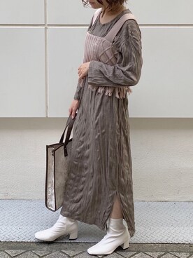 おまいさん(レディース・152cm)の秋コーディネート