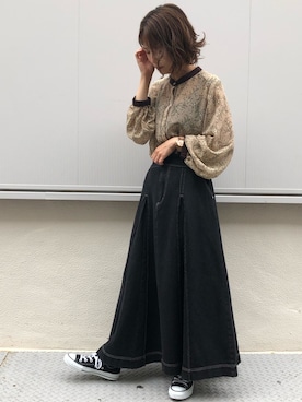 おまいさん(レディース・152cm)の秋コーディネート