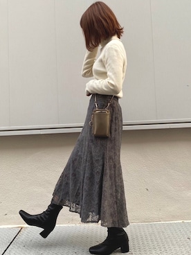 おまいさん（レディース・152cm）の秋コーディネート