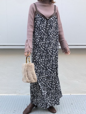 おまいさん（レディース・152cm）の冬コーディネート