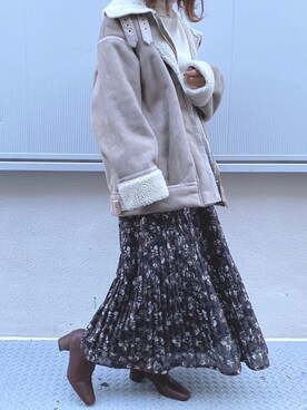 おまいさん（レディース・152cm）の冬コーディネート